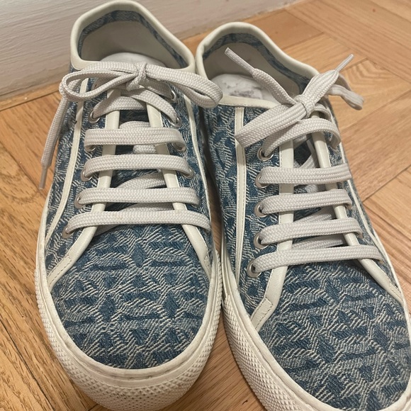 Salvatore Ferragamo Shoes - Denim Ferragamo Sneakers
